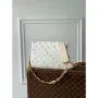 LV M21209 Louis Vuitton Coussin PM Handbag White