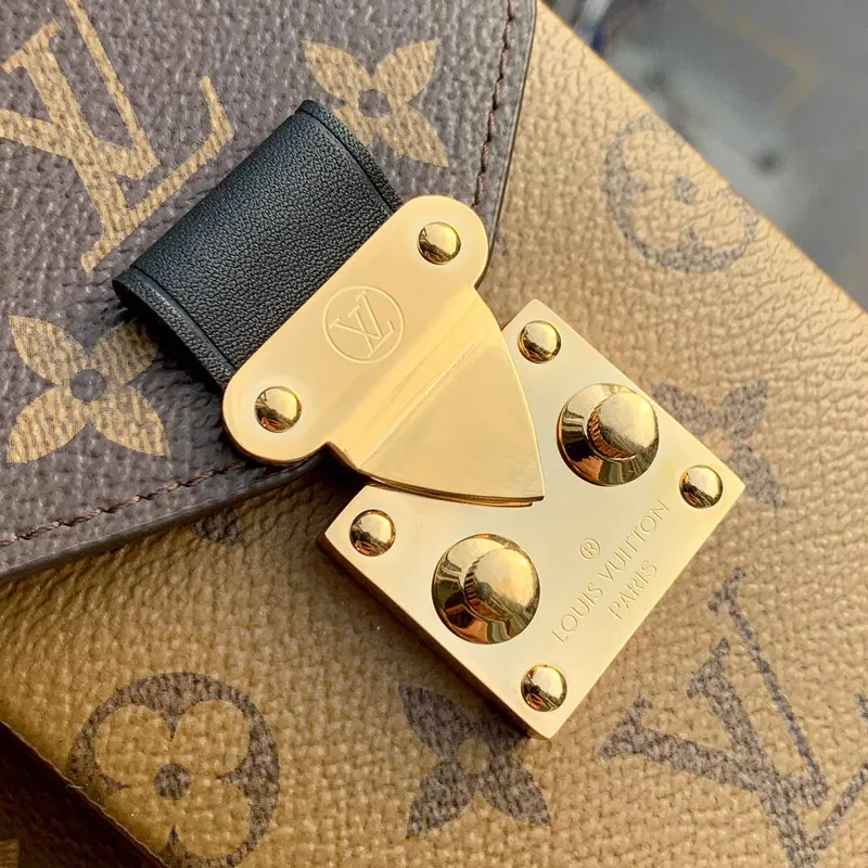 LV M63913 Louis Vuitton Vertical Trunk Pochette Bag