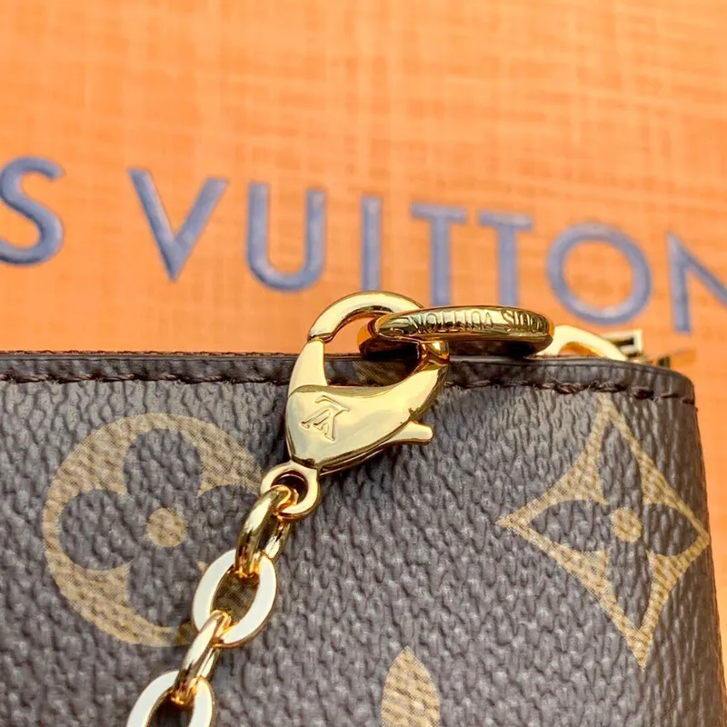 LV M63913 Louis Vuitton Vertical Trunk Pochette Bag