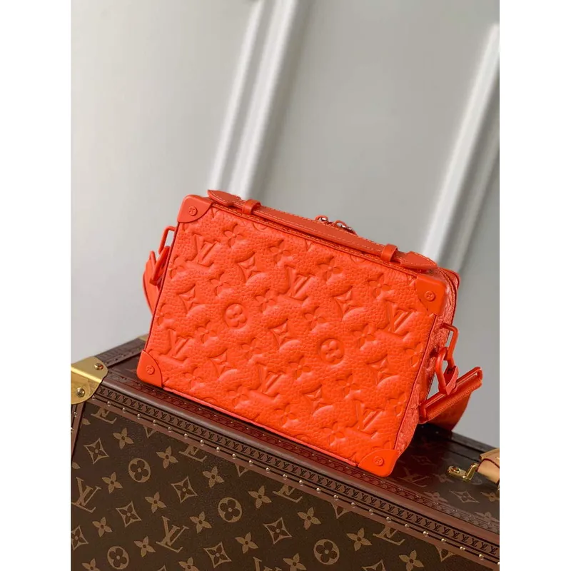 LV M20956 Louis Vuitton Handle Soft Trunk Bag Orange