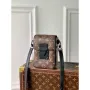 LV M81522 Louis Vuitton S LOCK Vertical Wearable Wallet black