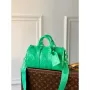 LV M20929 Louis Vuitton Keepall Bandouliere 25 Bag Minty Green