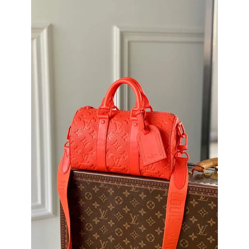 LV M20930 Louis Vuitton Keepall Bandouliere 25 Bag Orange