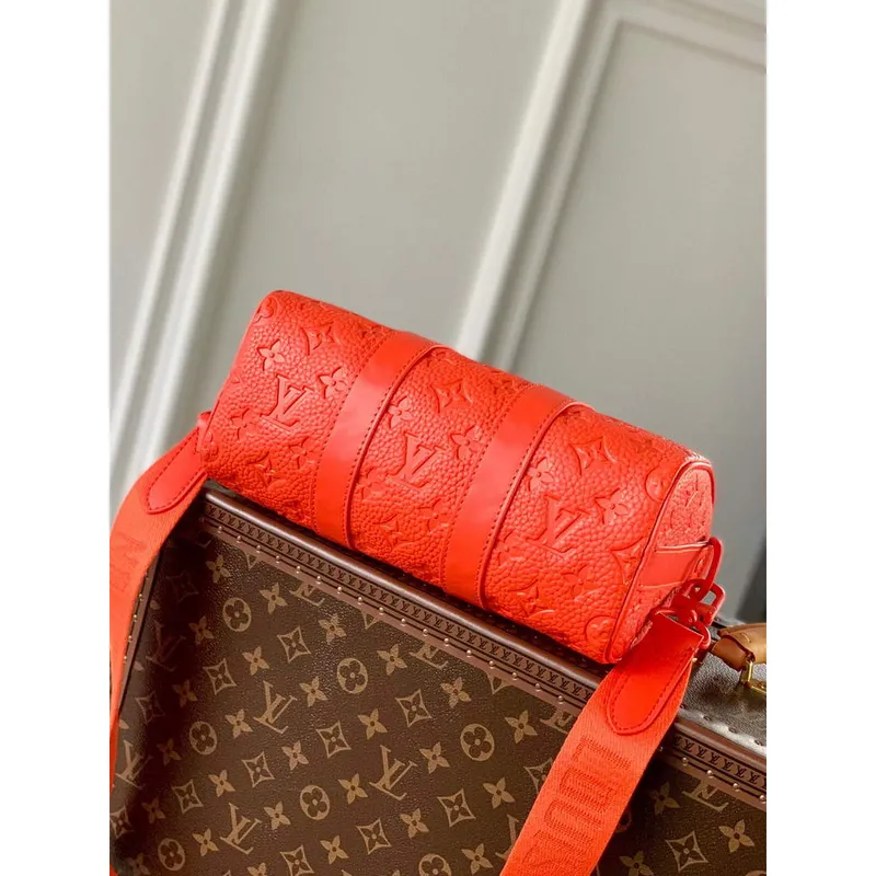 LV M20930 Louis Vuitton Keepall Bandouliere 25 Bag Orange