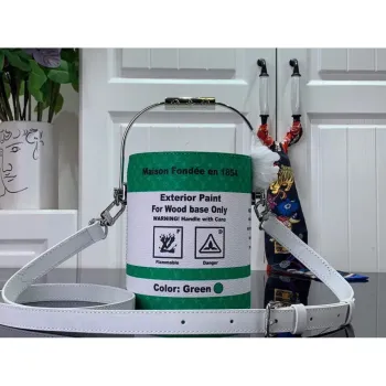 LV M81592 Louis Vuitton LV Paint Can Bag Green