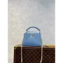 LV M59709 Louis Vuitton Capucines Mini Bag Blue