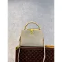 LV M59512 Louis Vuitton Capucines BB Bag Crème Beige / Plume Yellow