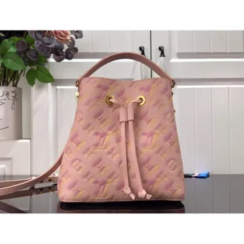 LV M46174 Louis Vuitton NéONOé BB Bucket Bag Pink