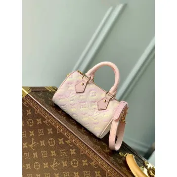 LV M81508 Louis Vuitton Nano Speedy Bag Pink