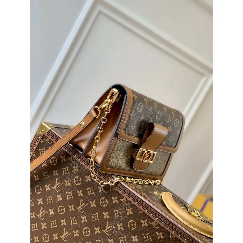 LV M45958 Louis Vuitton Dauphine MM Bag Monogram