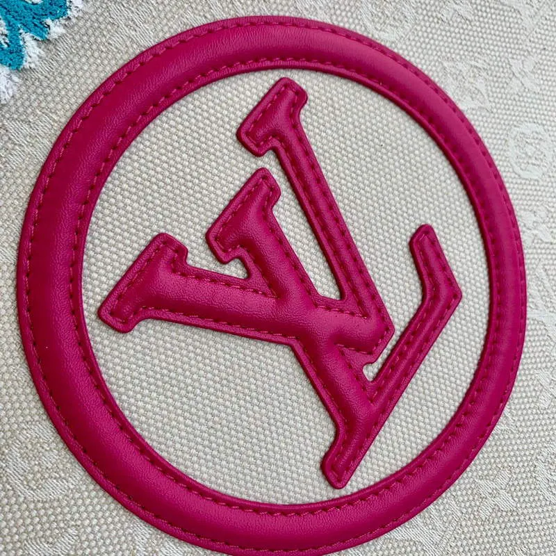 LV M46076 Louis Vuitton Onthego GM Tote Bag Yellow leather