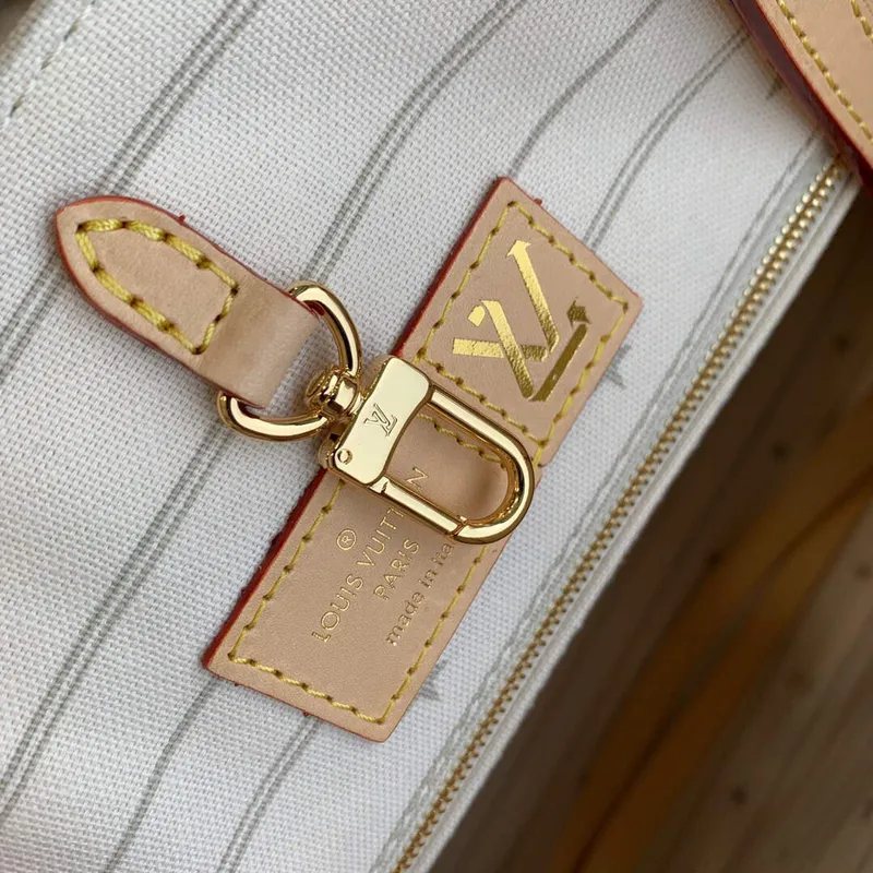 LV M46128 Louis Vuitton Onthego MM Tote Bag Yellow leather