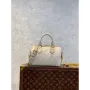 LV M46163 Louis Vuitton Speedy Bandouliere 20 Handbag Pale Beige