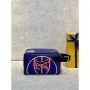 LV M21106 Louis Vuitton cloakroom dopp kit bag blue