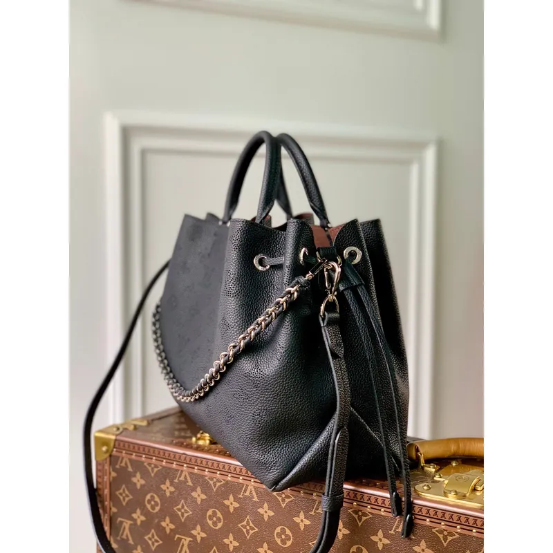 Louis Vuitton LV M59200 Bella Tote Mahina Black