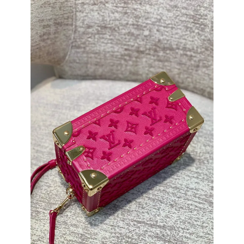 LV M20682 Louis Vuitton Petite Valise Rose red
