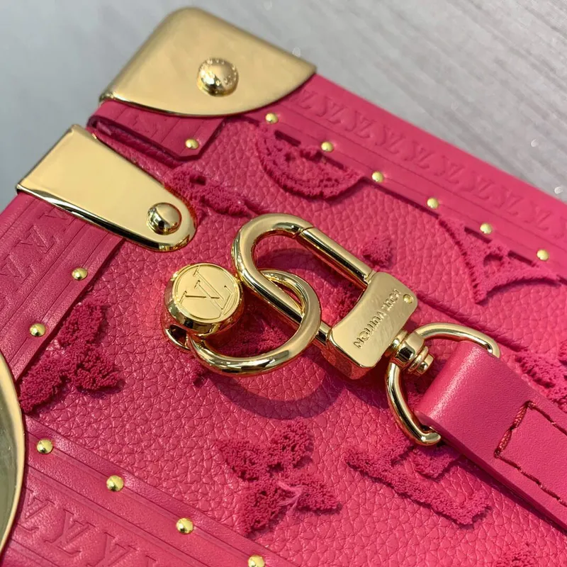 LV M20682 Louis Vuitton Petite Valise Rose red
