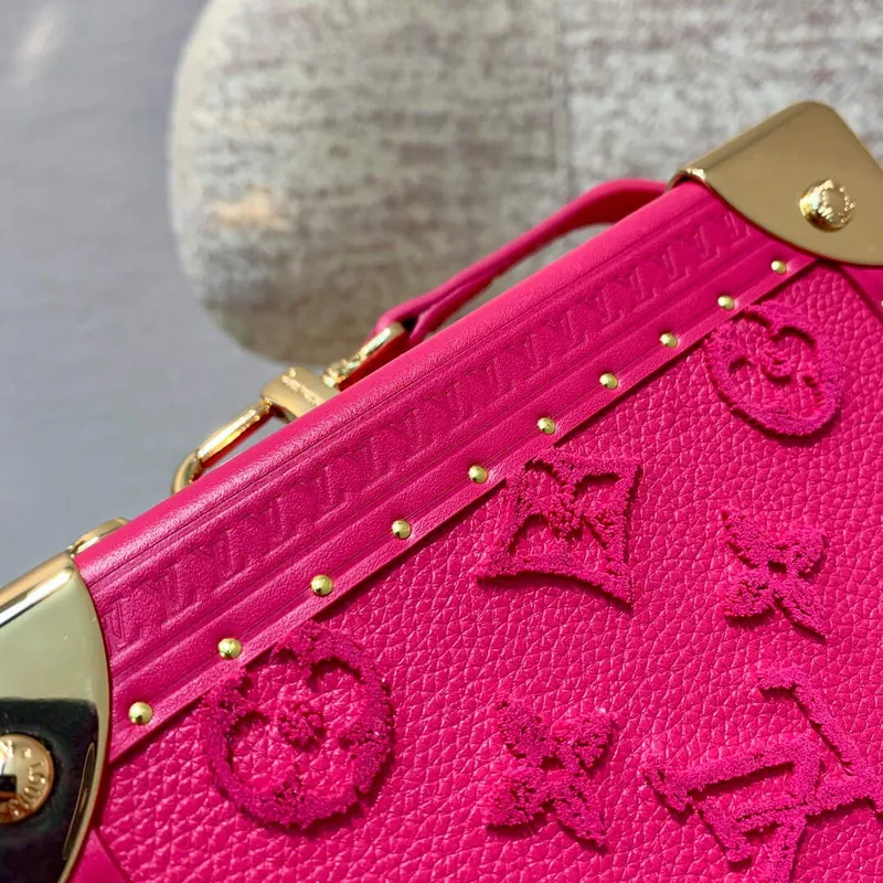 LV M20682 Louis Vuitton Petite Valise Rose red