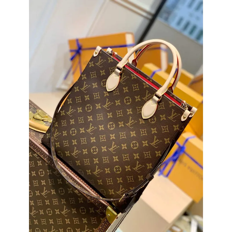 LV M45848 Louis Vuitton Sac Plat PM Monogram