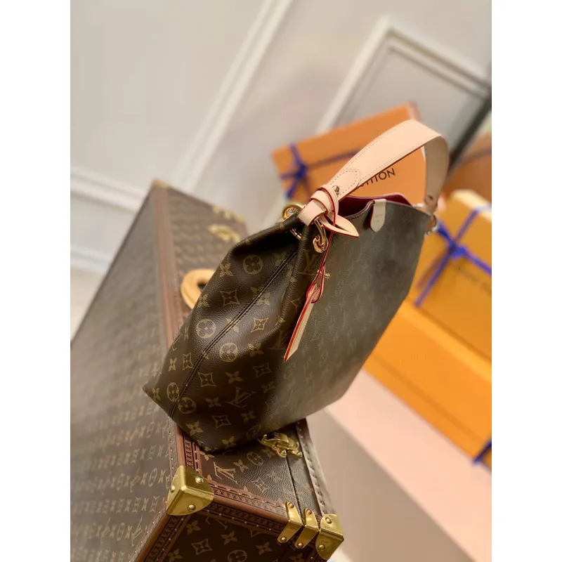 Louis Vuitton M43700 LV M43701 Graceful PM Pivoine Pink