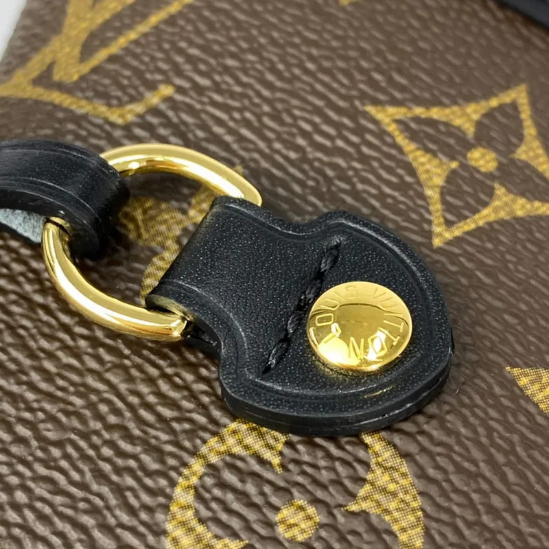 Louis Vuitton LV M41176 Neverfull MM Monogram Canvas Black