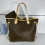 Louis Vuitton LV M40995 Neverfull MM Monogram Canvas Beige