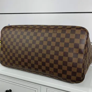 Louis Vuitton LV N41357 Neverfull GM Damier Ebene coated canvas