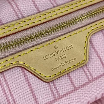 Louis Vuitton LV N41604 Neverfull GM Damier Azur coated canvas