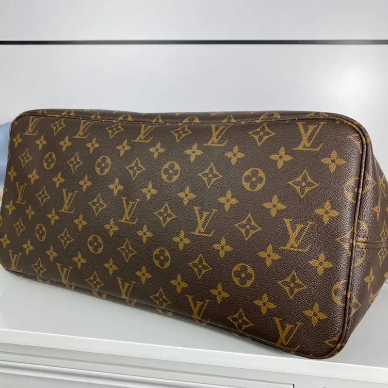 Louis Vuitton LV M40991 Neverfull GM Monogram Canvas Red