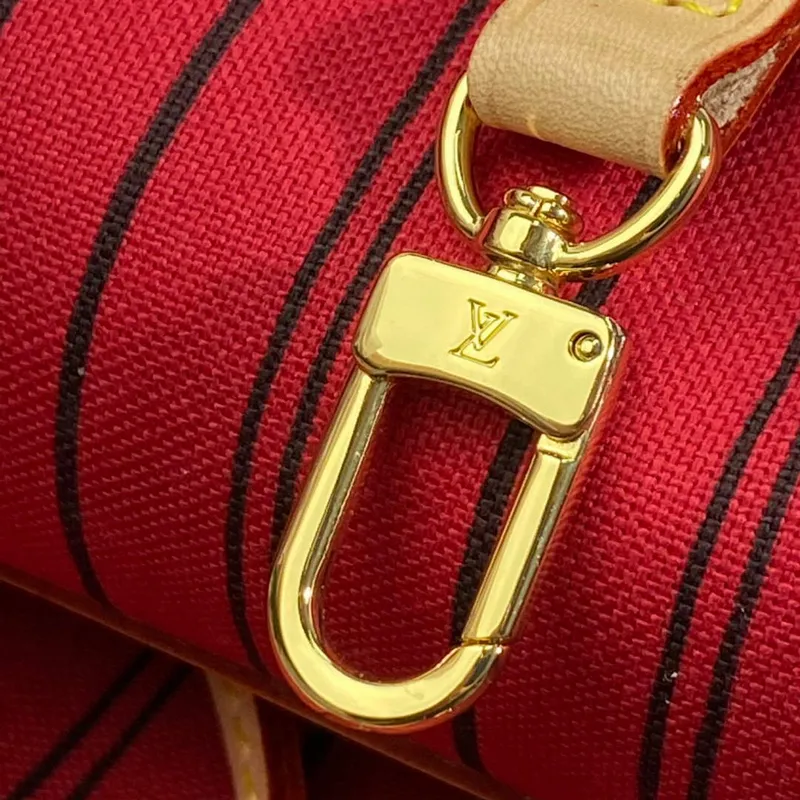 Louis Vuitton LV M40991 Neverfull GM Monogram Canvas Red