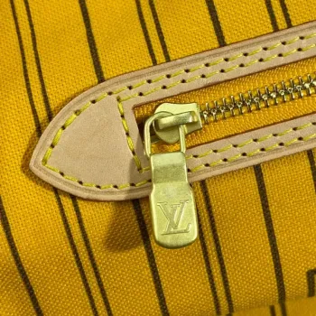 Louis Vuitton LV M40992 Neverfull GM Monogram Canvas Yellow