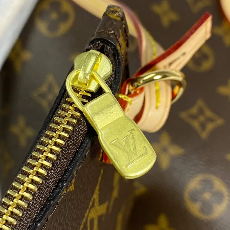 Louis Vuitton LV M40990 Neverfull GM Bag Beige