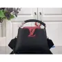 LV M59882 Louis Vuitton Capucines Mini BB Handbag Black