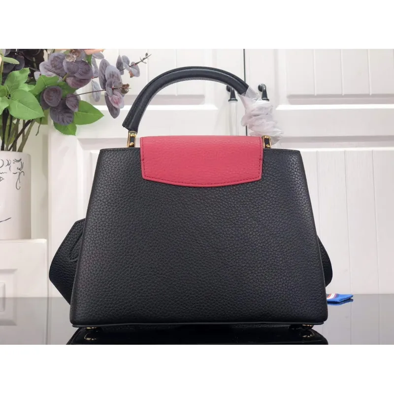 LV M59882 Louis Vuitton Capucines BB Handbag M59883 Black