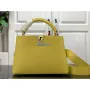 LV M48865 Louis Vuitton Capucines Mini BB Handbag Yellow