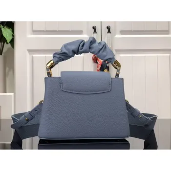 LV M58586 Louis Vuitton Capucines Mini BB Handbag Blue