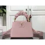 LV M58586 Louis Vuitton Capucines Mini BB Handbag Pink