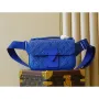 LV Louis Vuitton M58487 S Lock Sling Blue