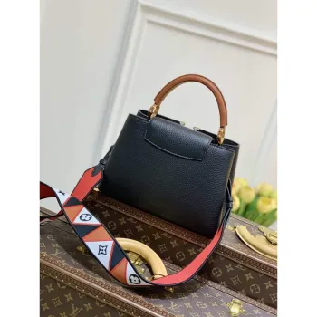 LV M59021 Louis Vuitton Capucines BB Handbag Black