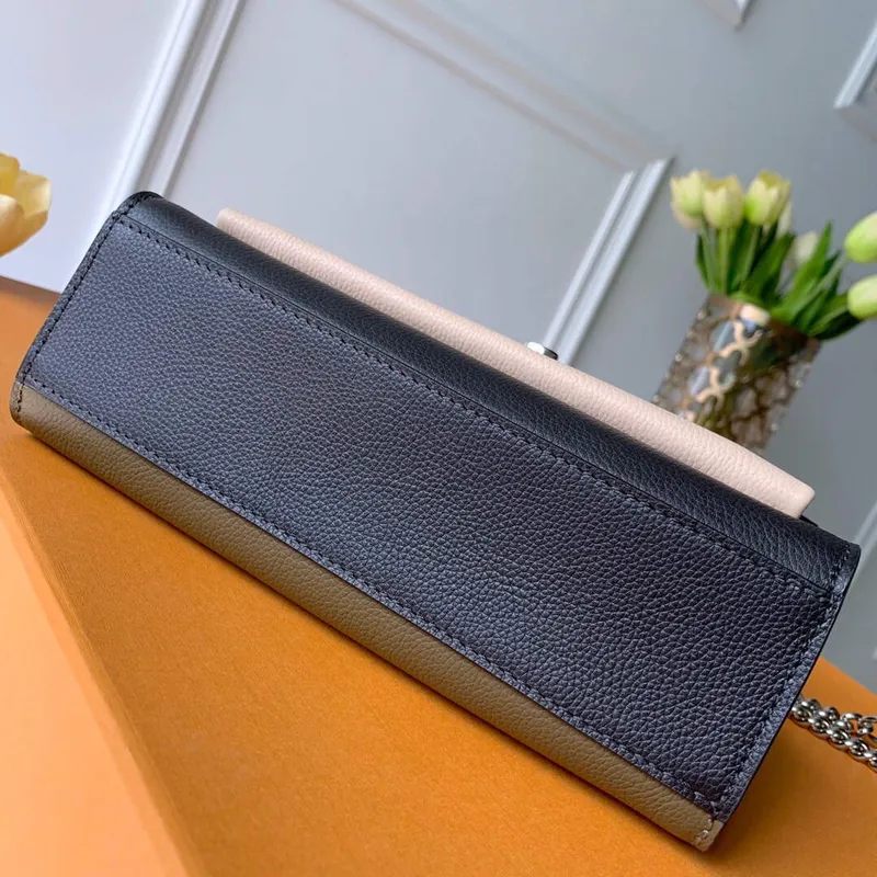 LV M56137 Louis Vuitton Mylockme Chain Bag dark green