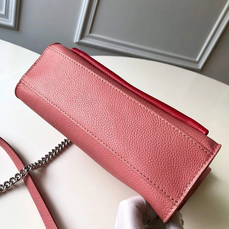 LV M56137 Louis Vuitton Mylockme Chain Bag Pink