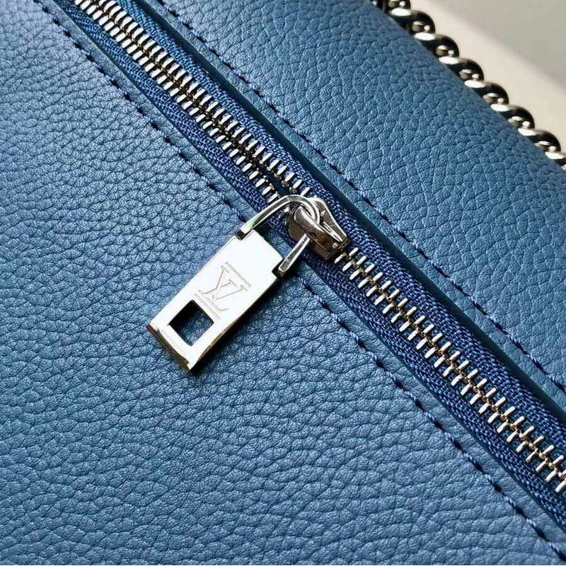 LV M56137 Louis Vuitton Mylockme Chain Bag Blue