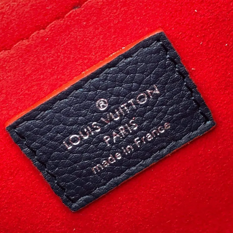 LV M56137 Louis Vuitton Mylockme Chain Bag Navy Blue