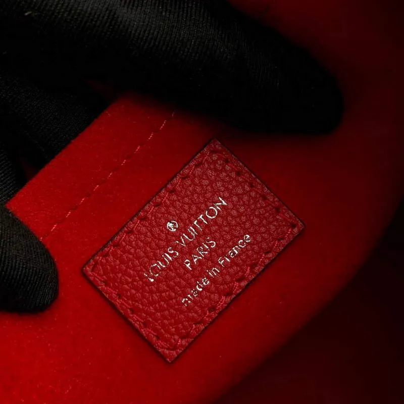 LV M56137 Louis Vuitton Mylockme Chain Bag Red