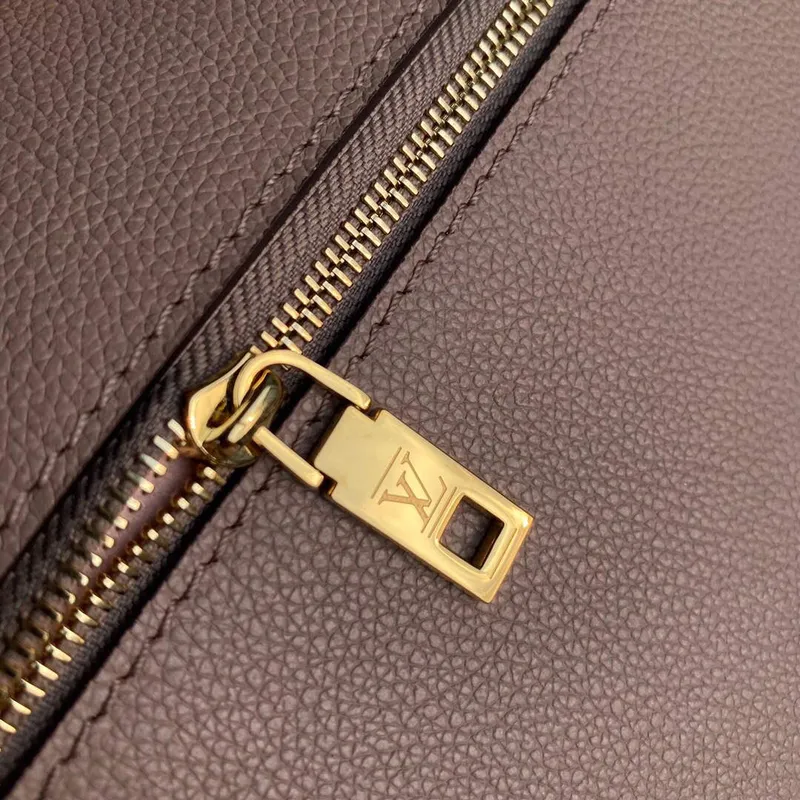 LV M56137 Louis Vuitton Mylockme Chain Bag Greige Gray