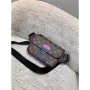 LV M45807 Louis Vuitton S Lock Sling Bag Purple