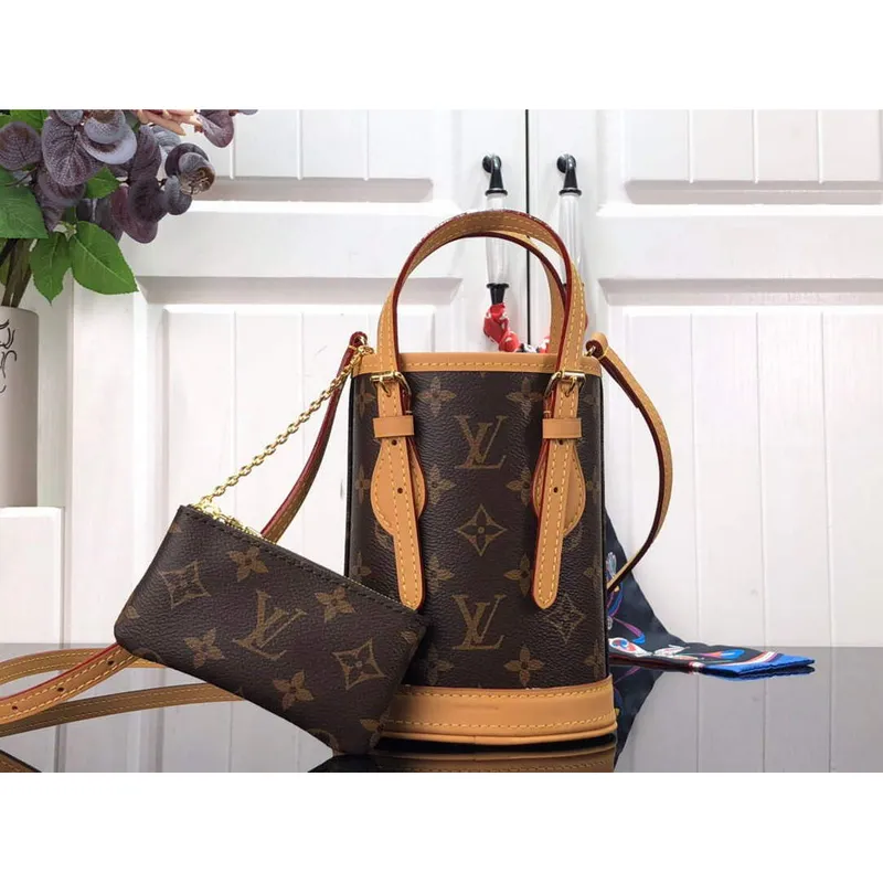 LV M81489 Louis Vuitton Nano Bucket Bag Yellow