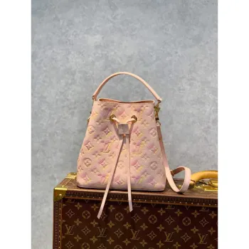 LV M53609 Louis Vuitton NéONOé BB Bucket Bag Pink