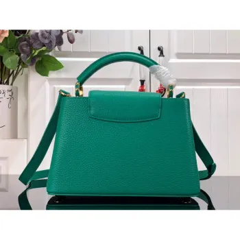 LV M59066 Louis Vuitton Capucines BB Handbag Green