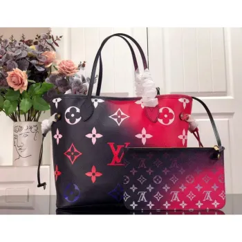 LV M20511 Louis Vuitton Neverfull MM Tote Bag
